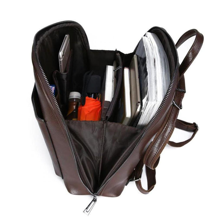 Aveline™ | Sleek Double-Zip Backpack