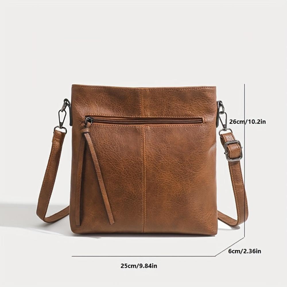 Lena | Retro Square Crossbody Bag
