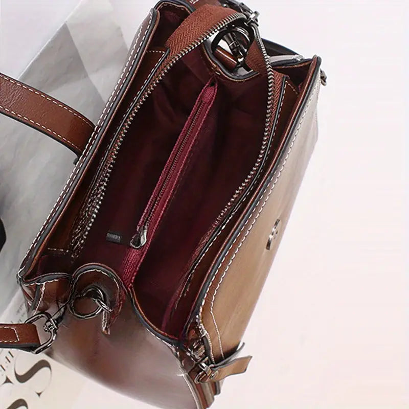 Stacey | Elegant Genuine Leather Crossbody Bag