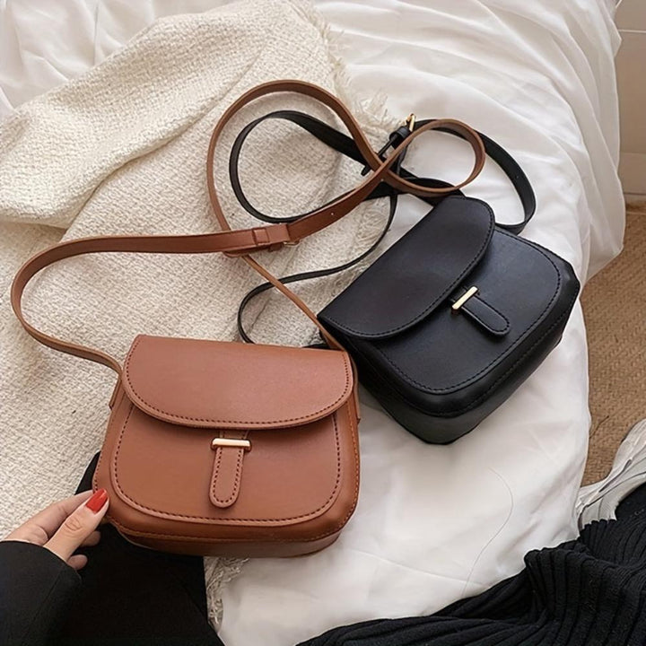 Amelia | Retro Saddle Crossbody Bag