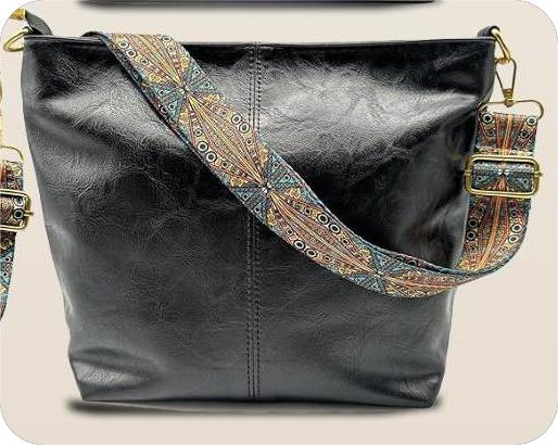 Chelsey | Vintage Charm  Leather Shoulder Bag