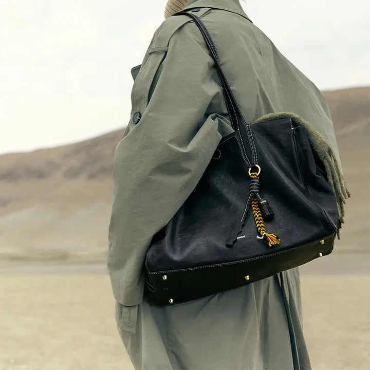 Jamie | Spacious Leather Travel Bag