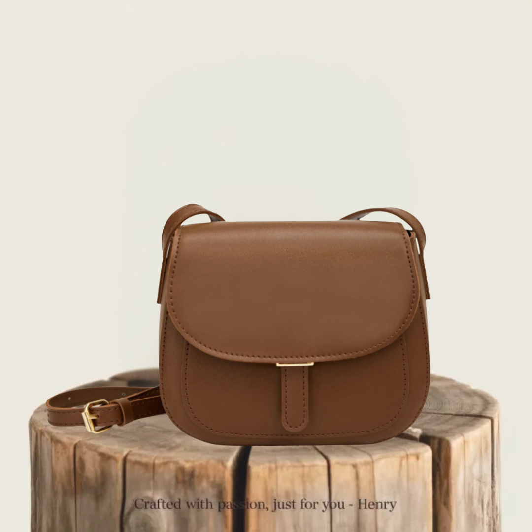 Amelia | Retro Saddle Crossbody Bag
