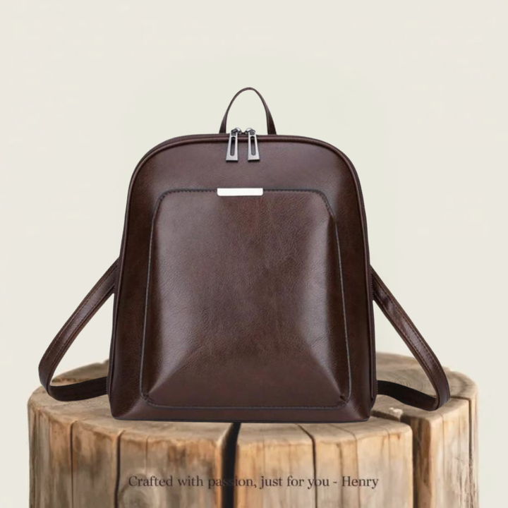 Aveline™ | Sleek Double-Zip Backpack