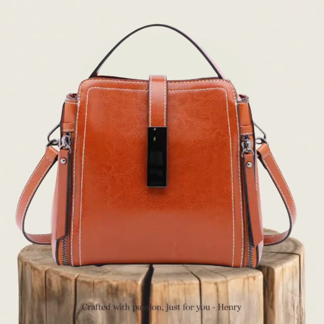 Stacey | Elegant Genuine Leather Crossbody Bag