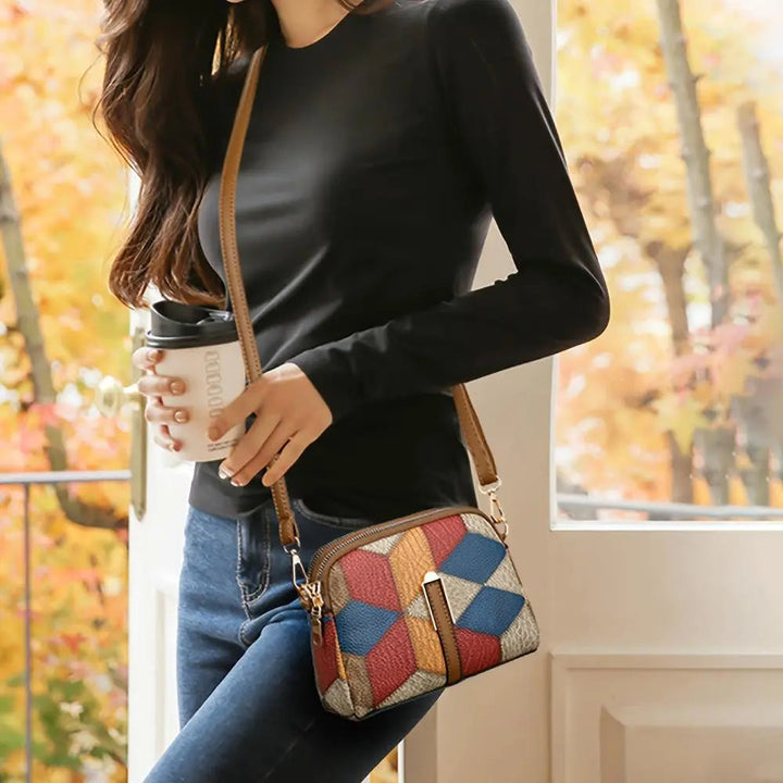 Luna | Patchwork Mini Crossbody Bag