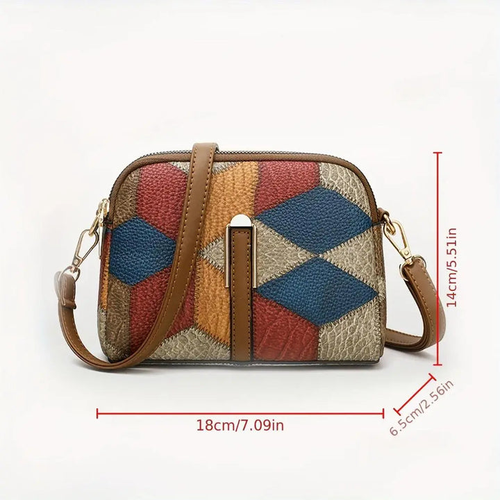 Luna | Patchwork Mini Crossbody Bag
