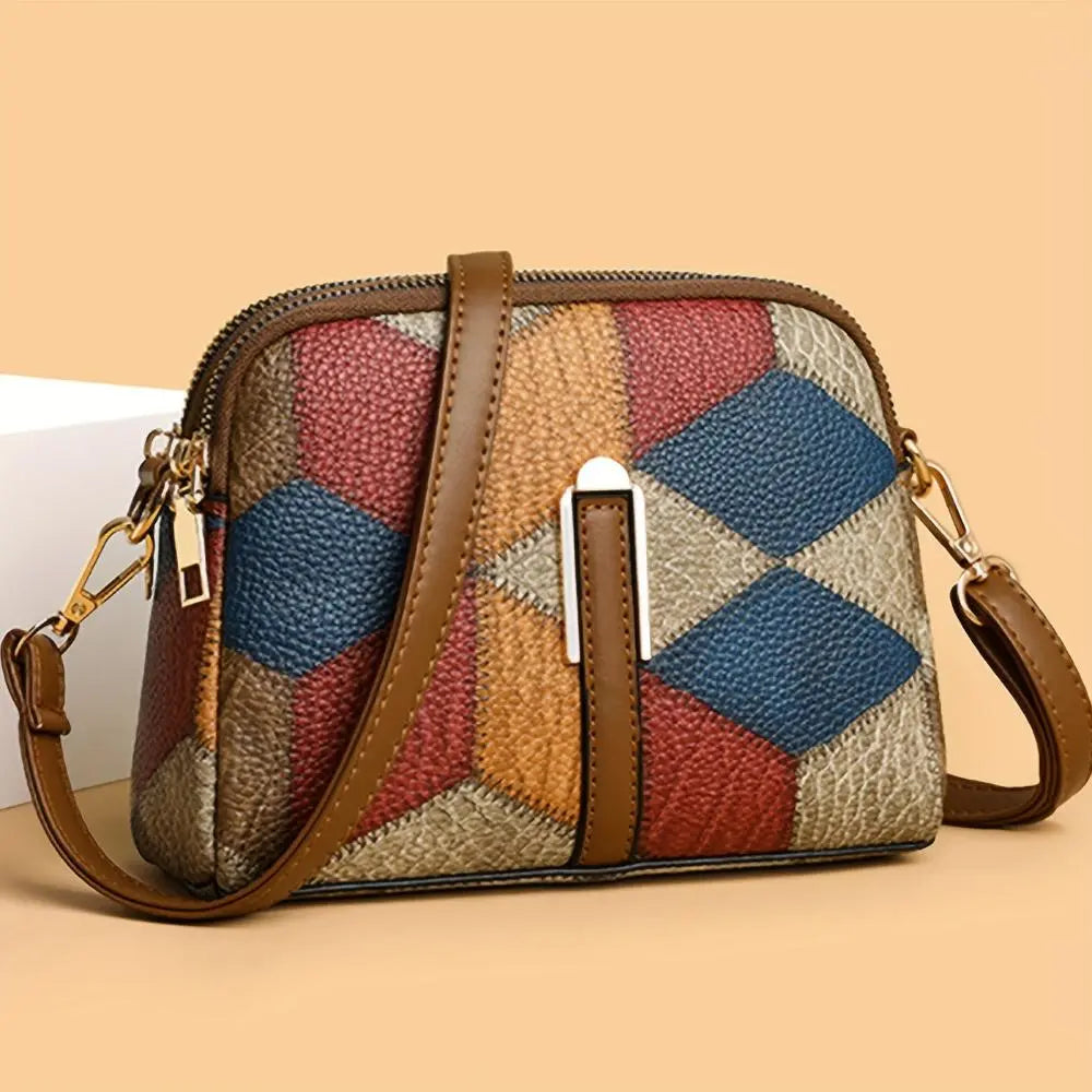 Luna | Patchwork Mini Crossbody Bag