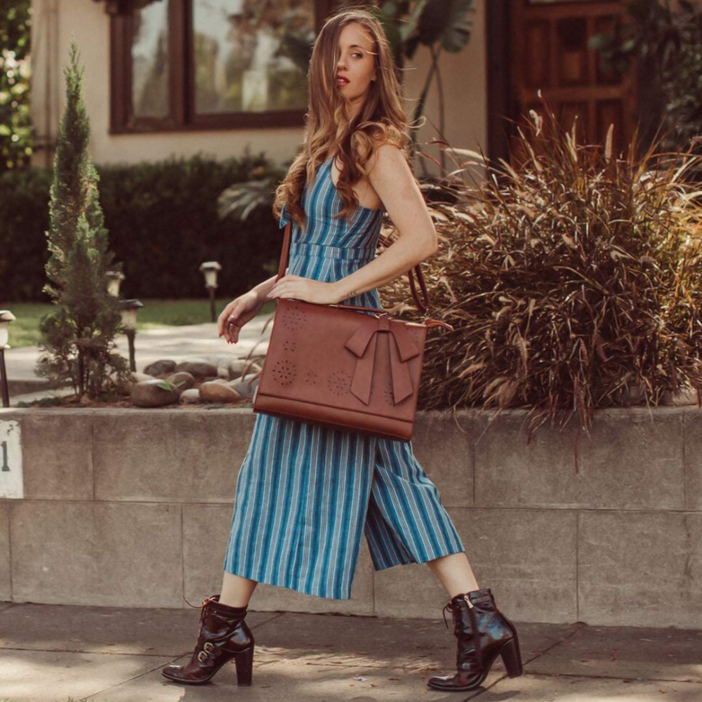 Elodie™ | Elegant Bow-Tie Satchel