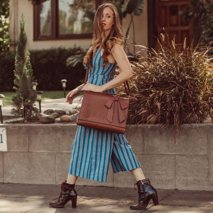 Elodie™ | Elegant Bow-Tie Satchel