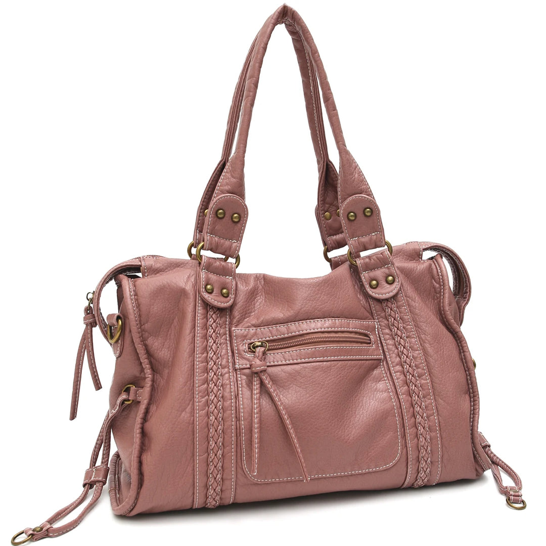 Lucia™ | Vintage-Inspired Crossbody Tote