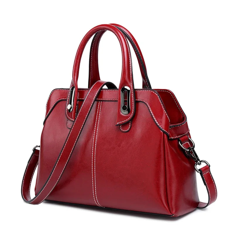 Anna | Luxury Cowhide Handbag