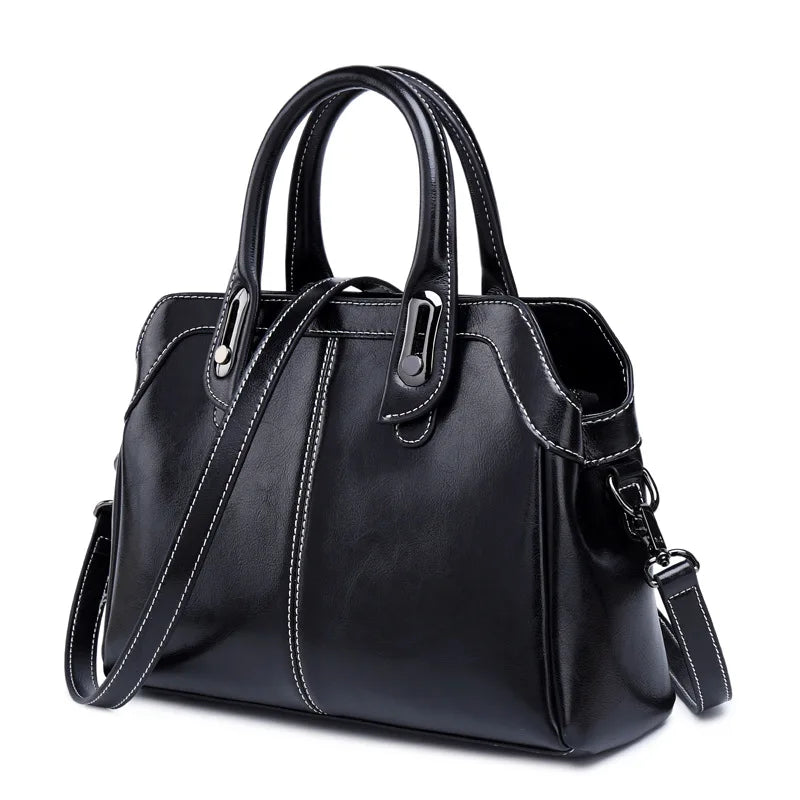 Anna | Luxury Cowhide Handbag