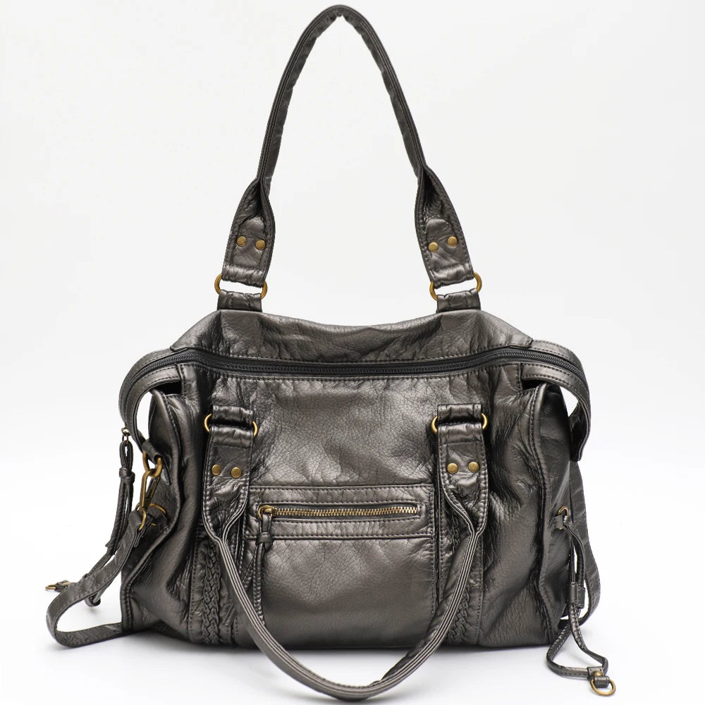 Lucia™ | Vintage-Inspired Crossbody Tote