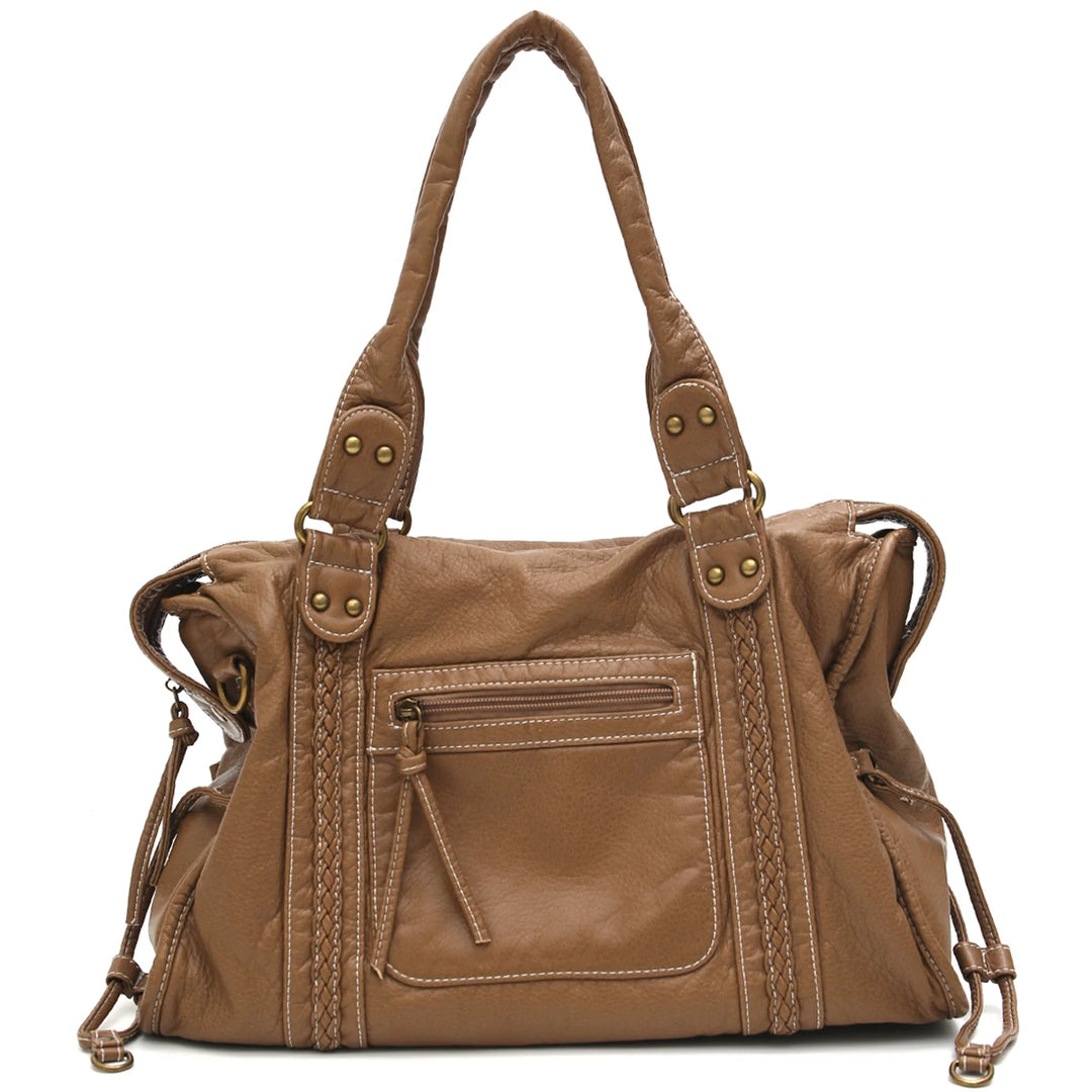 Lucia™ | Vintage-Inspired Crossbody Tote