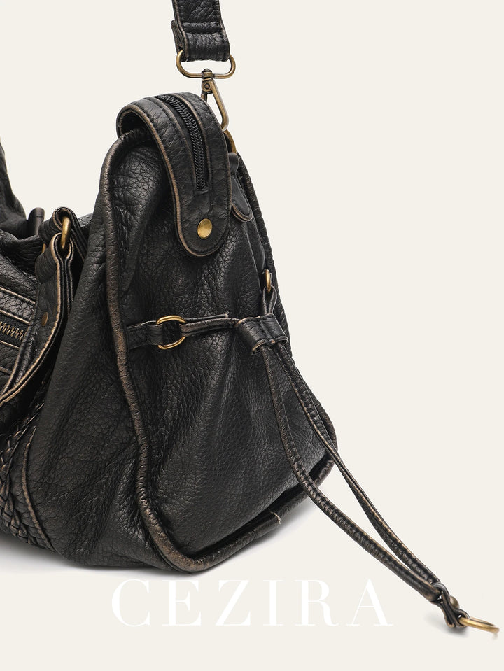 Lucia™ | Vintage-Inspired Crossbody Tote