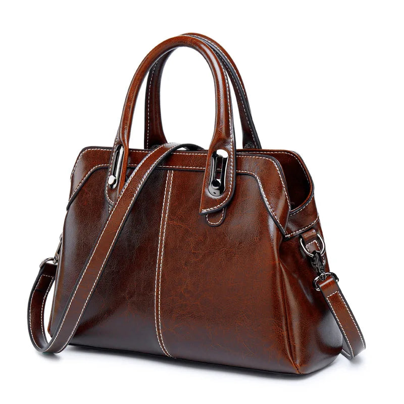 Anna | Luxury Cowhide Handbag