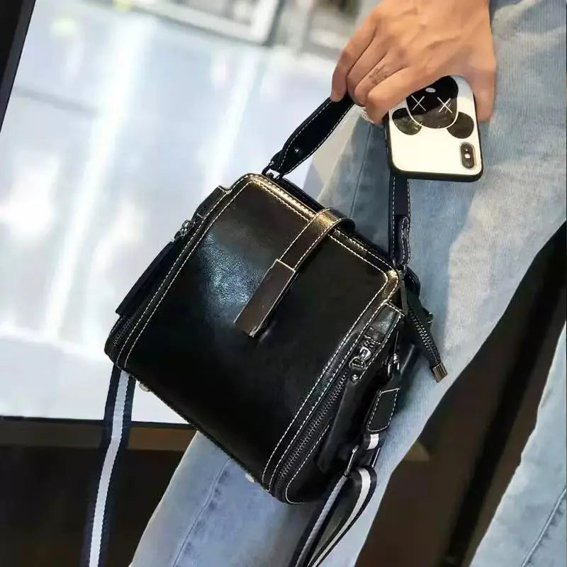 Stacey | Elegant Genuine Leather Crossbody Bag