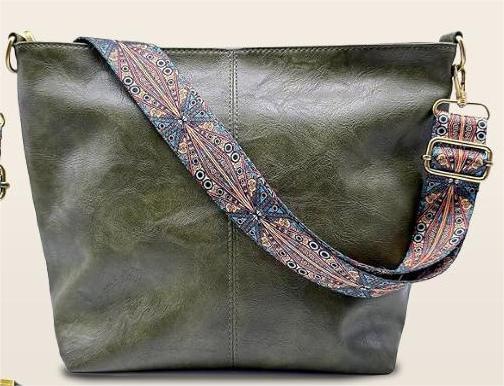 Chelsey | Vintage Charm  Leather Shoulder Bag