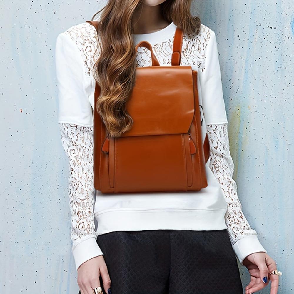 Elara™ | Quilted Vintage Backpack