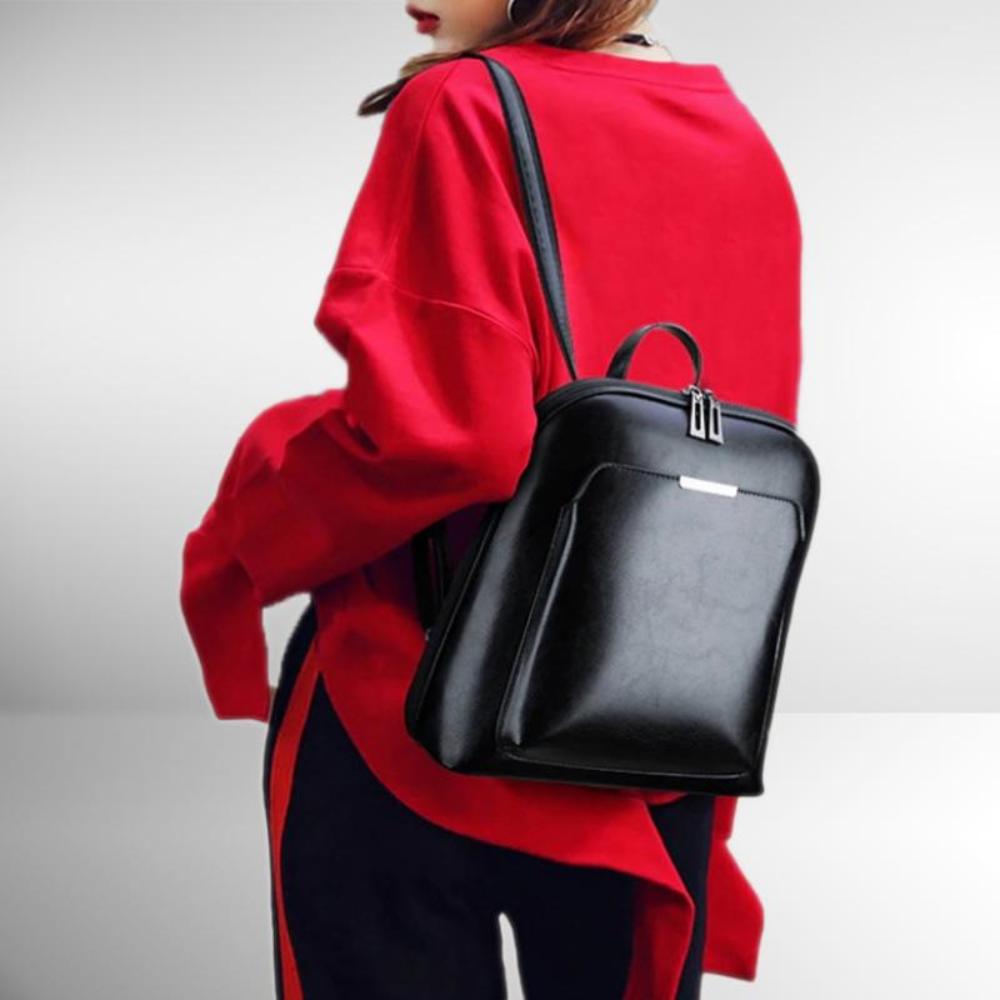 Aveline™ | Sleek Double-Zip Backpack
