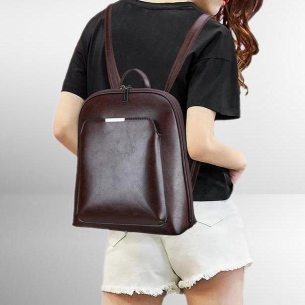 Aveline™ | Sleek Double-Zip Backpack