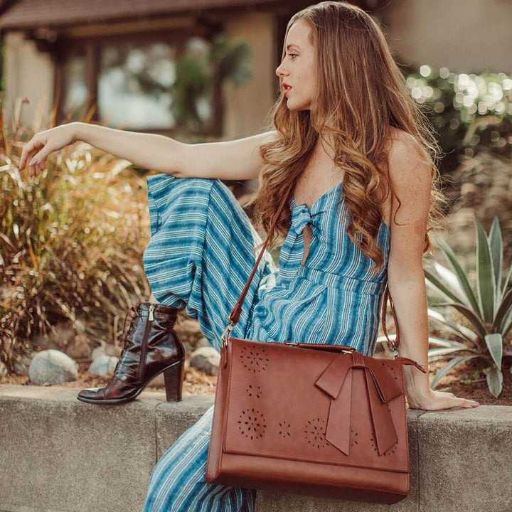 Elodie™ | Elegant Bow-Tie Satchel