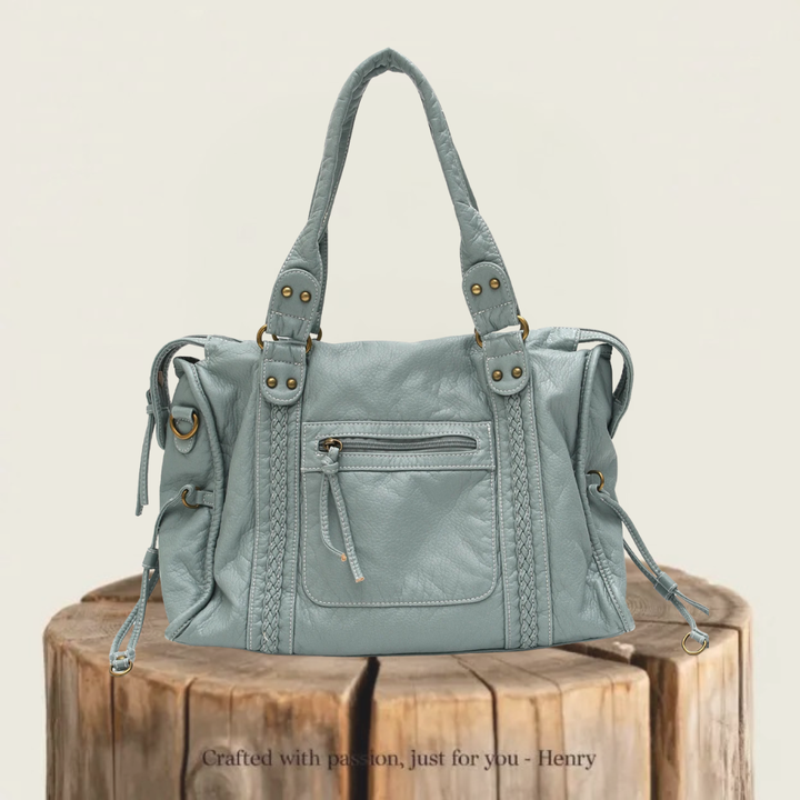 Lucia™ | Vintage-Inspired Crossbody Tote
