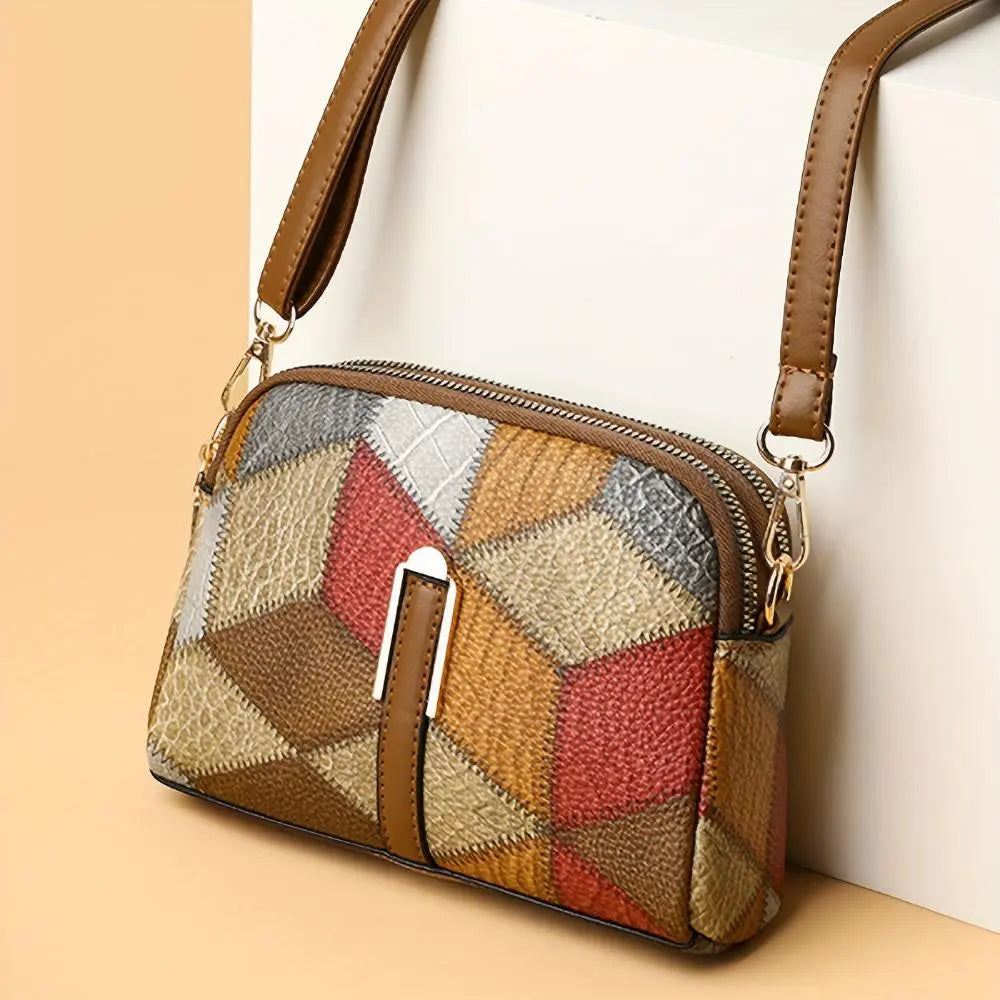 Luna | Patchwork Mini Crossbody Bag