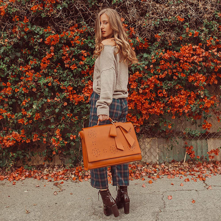Elodie™ | Elegant Bow-Tie Satchel