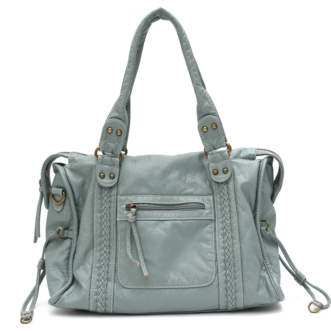 Lucia™ | Vintage-Inspired Crossbody Tote
