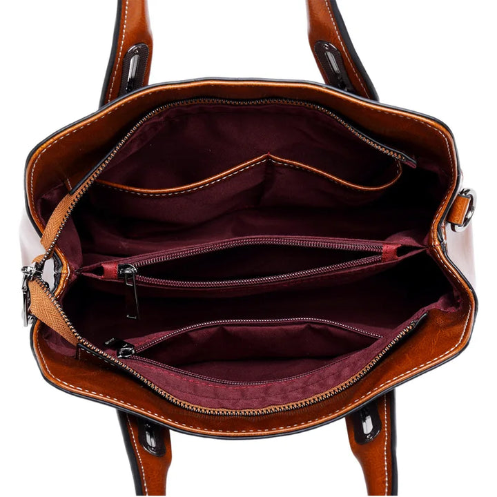 Anna | Luxury Cowhide Handbag