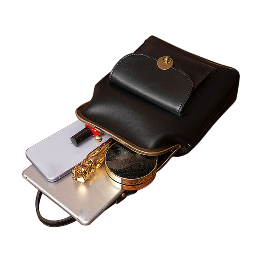 Marie | Vintage Kiss Lock Bag