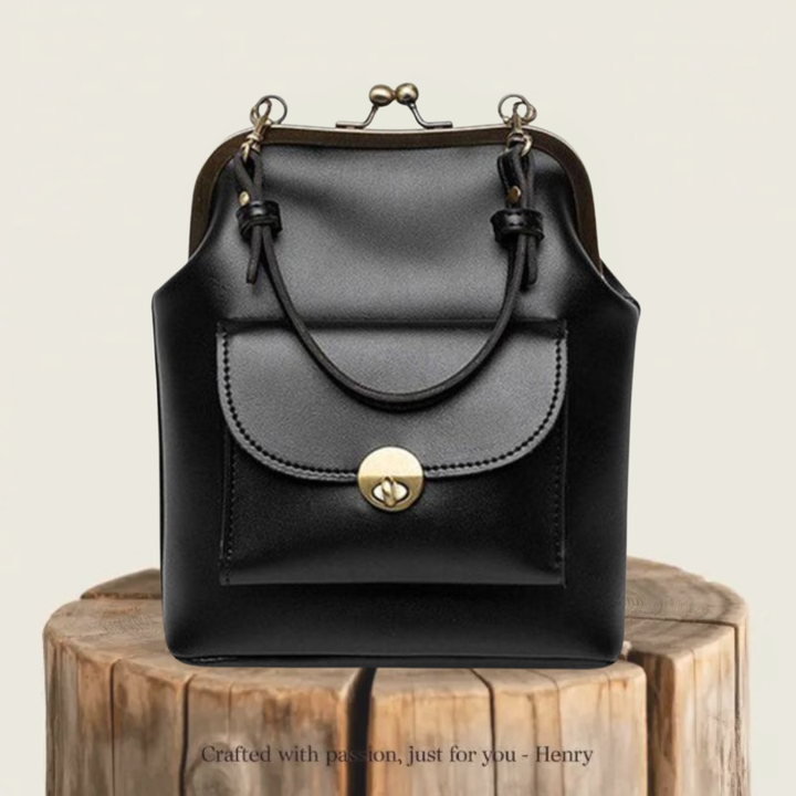 Marie | Vintage Kiss Lock Bag