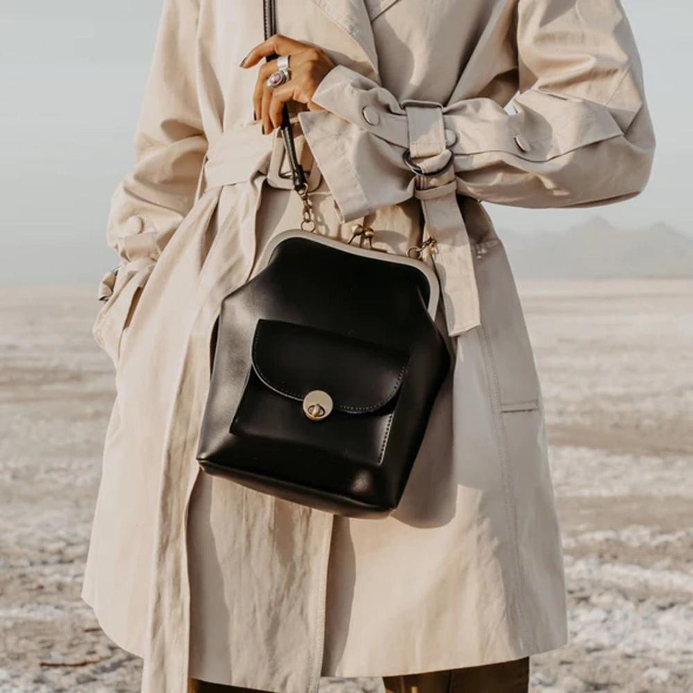 Marie | Vintage Kiss Lock Bag