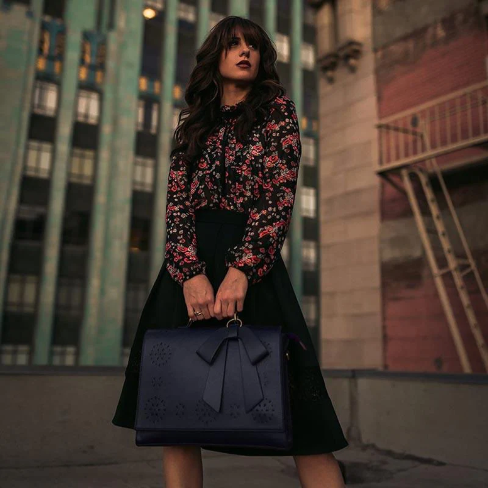 Elodie™ | Elegant Bow-Tie Satchel